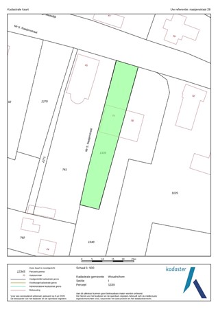 Floorplan - Mr S. Naaijenstraat 28, 4281 NL Andel